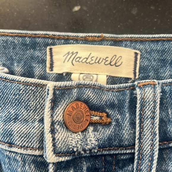 Madewell The High-Rise Slim Boyjean in Melbourne Wash SZ 28 - Picture 3 of 10